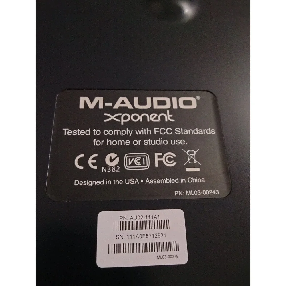 M-Audio Torq 1.5 Xponent DJ/Midi Controller Performance Production System USB - Picture 12 of 12